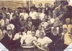 Арбажский сельский оркестр после первомайской демонстрации. 1939г. Из альбома Евгения Васильевича Березина